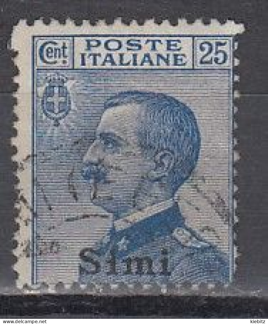 ITALIEN  1912  - MiNr: 7 XII Simi  Used - Ägäis (Simi)