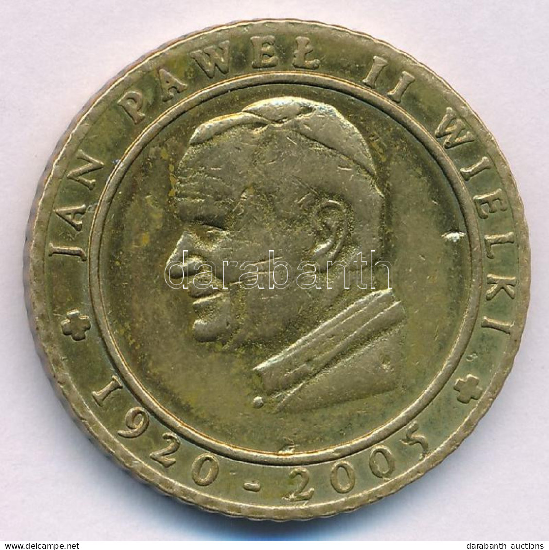 Lengyelország 2005. "II. János Pál 1920-2005 / Itt Kezdődött Minden - Wadowice 1999" Sárgaréz Emlékérem (32mm) T:VF ü. P - Non Classificati