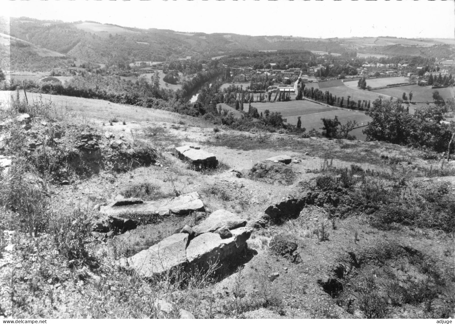 CPSM-81- ROQUECOURBE - Fouilles De Sainte-Juliane ; Sarcophages Cathares Du 13ème Siècle** 2 Scans - Roquecourbe