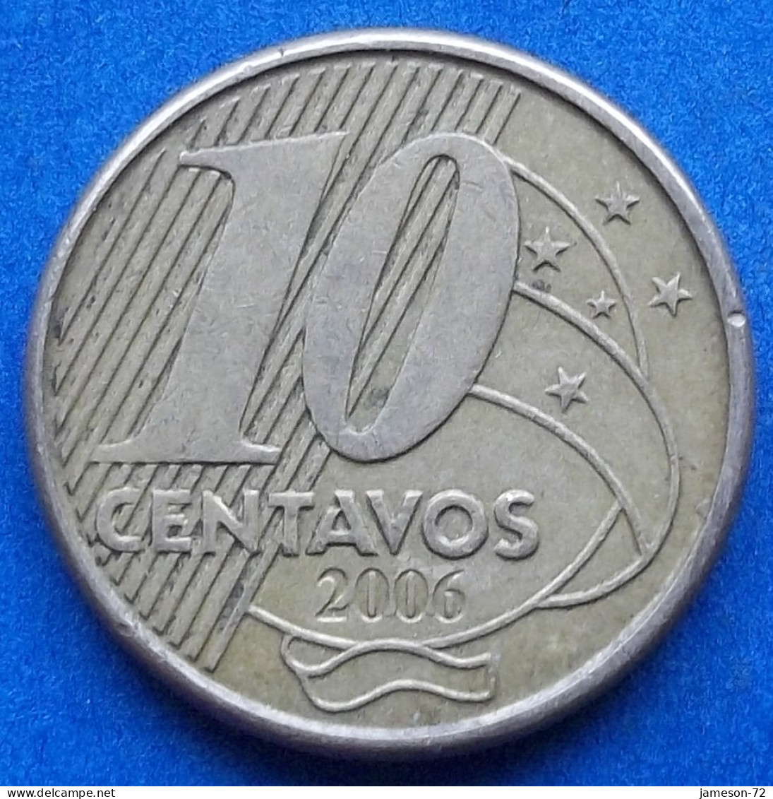 BRAZIL - 10 Centavos 2006 "Pedro I" KM# 649.2 Monetary Reform (1994) - Edelweiss Coins - Brésil