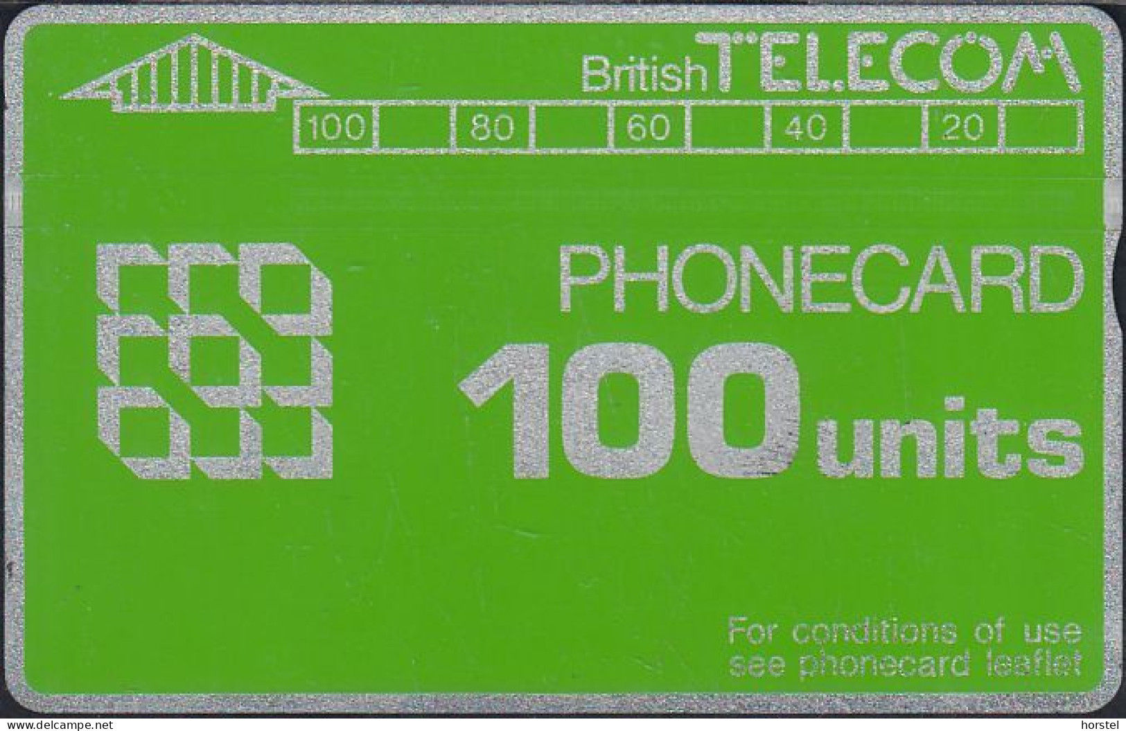 UK - British Telecom L&G  BTD016 - 3rd Issue Phonecard Definitive - 100 Units - 041E - BT Definitive Issues