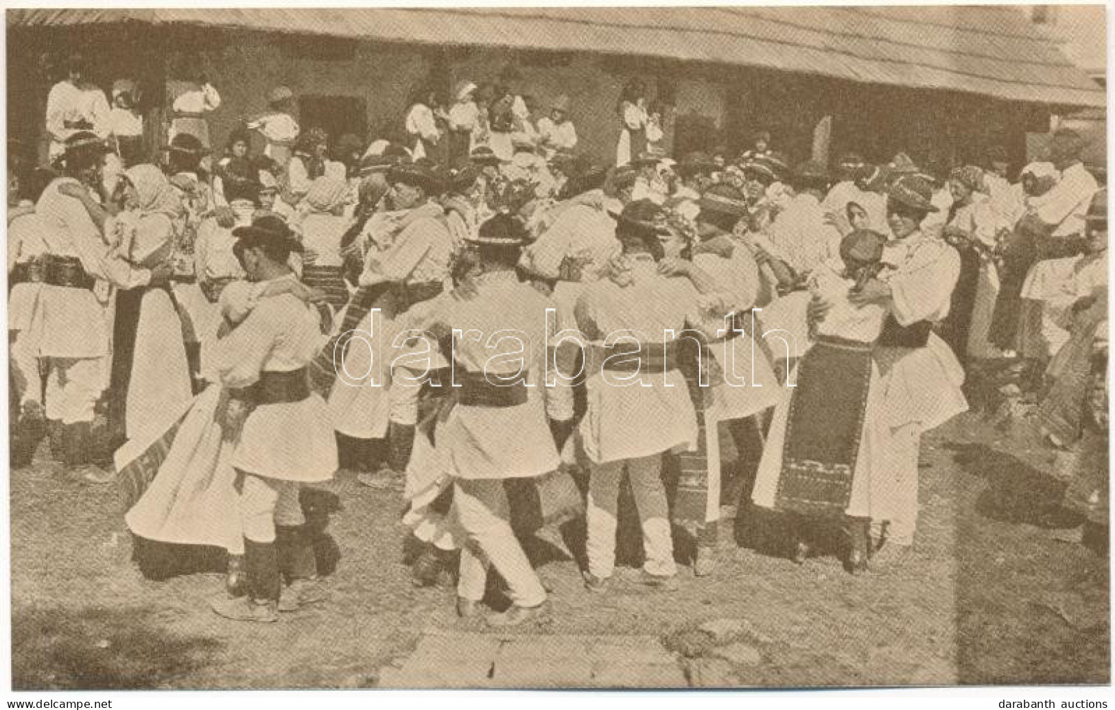 * T2 Alsóárpás, Unterarpasch, Arpasu De Jos; Jocuri Nationale / Erdélyi Népviselet, Tánc / Transylvanian Folklore, Dance - Ohne Zuordnung