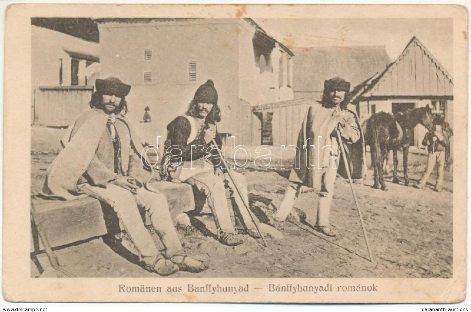 * T2/T3 Bánffyhunyad, Huedin; Románok / Romänen / Romanians. Nr. 432. Jos. Drotleff 1918 (EB) - Non Classés