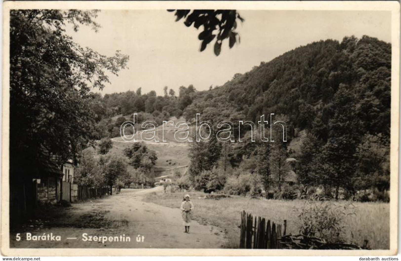 ** T2/T3 Barátka, Brátka, Bratca; Szerpentin út / Serpentine Road (fl) - Non Classés