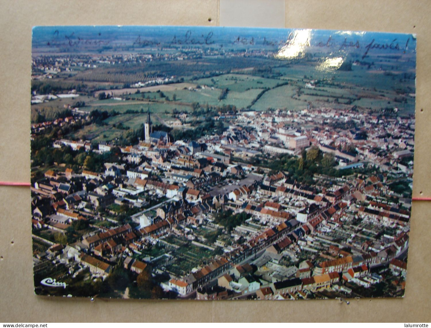 CP. 5347. Quiévrain, Vue Générale Aérienne - Quievrain