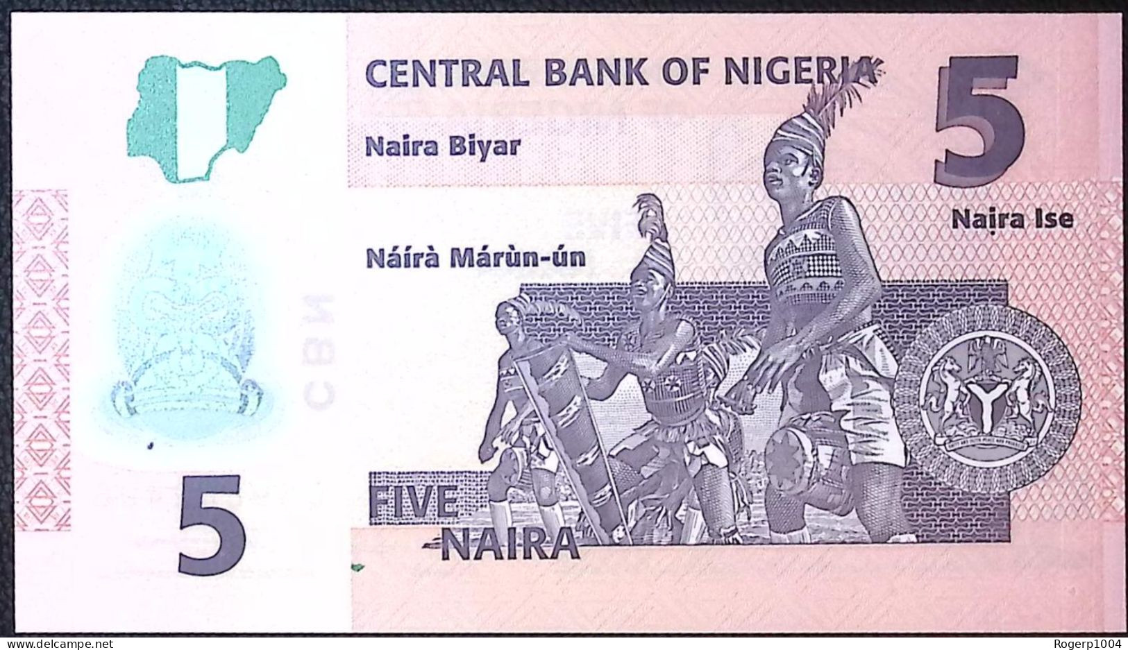 NIGERIA * POLYMER * 5 Naira * 2017 * Etat/Grade NEUF/UNC * - Nigeria