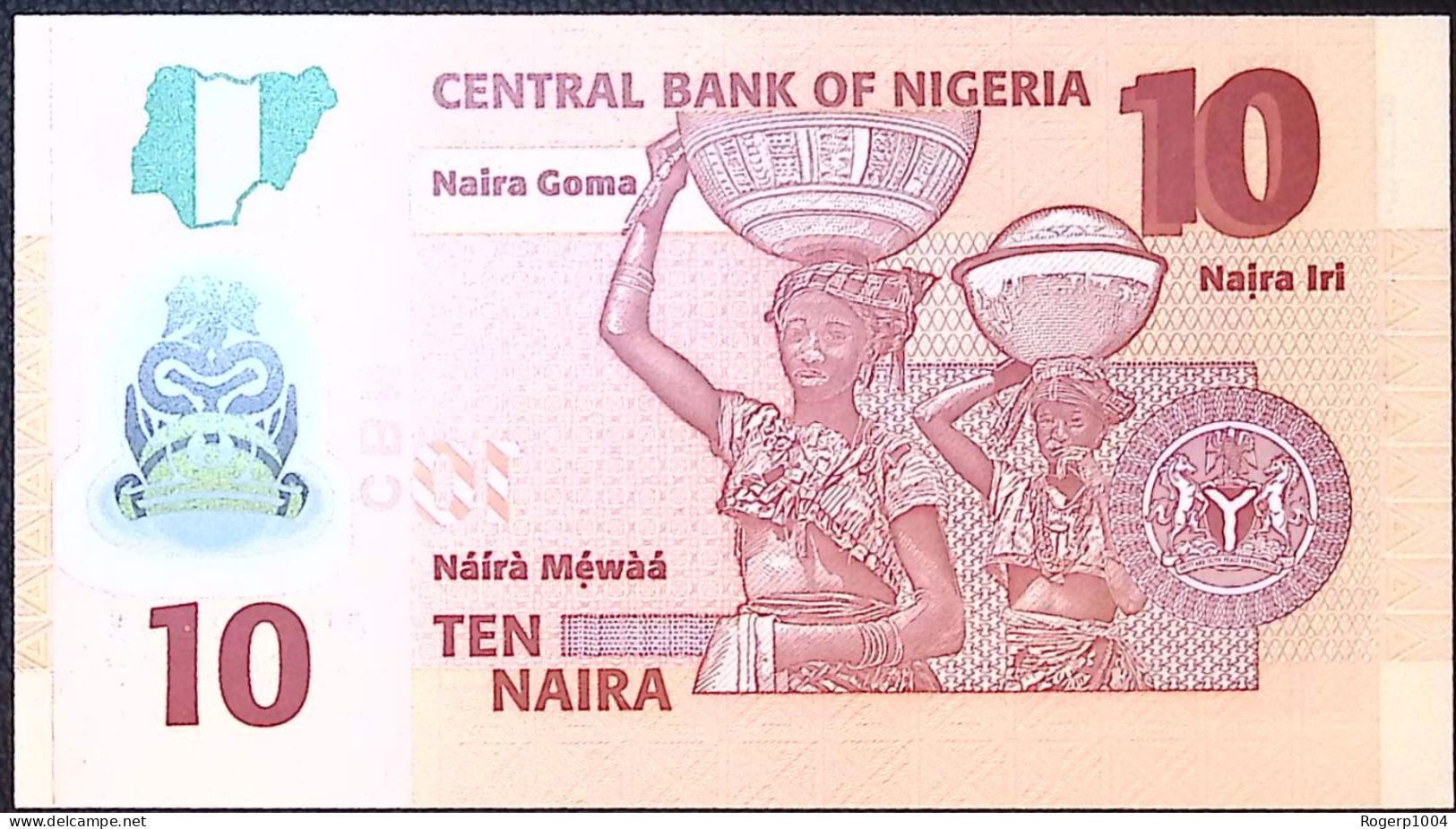 NIGERIA * POLYMER * 10 Naira * 2009 * Etat/Grade NEUF/UNC * - Nigeria