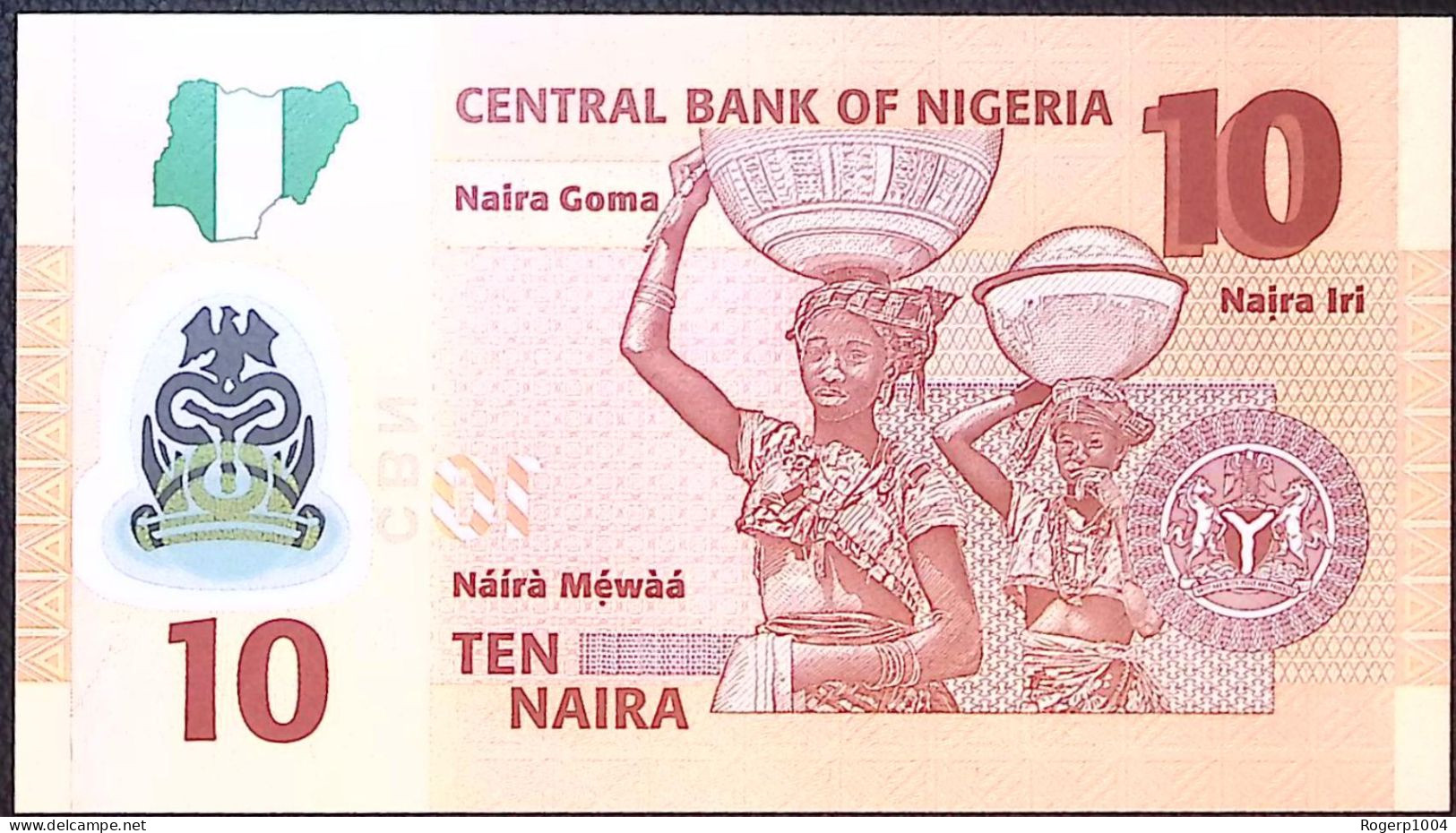 NIGERIA * POLYMER * 10 Naira * 2009 * Etat/Grade NEUF/UNC * - Nigeria