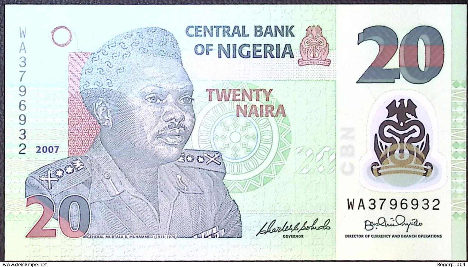 NIGERIA * POLYMER * 20 Naira * 2007 * Etat/Grade NEUF/UNC * - Nigeria