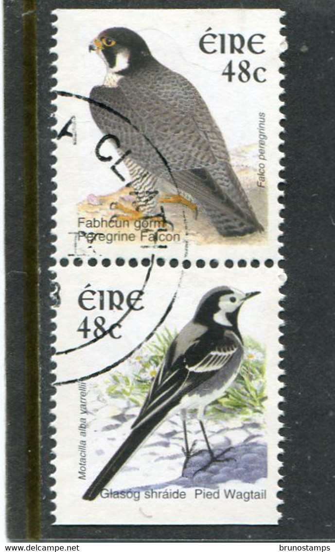 IRELAND/EIRE - 2003  48c  BIRDS  PAIR  EX BOOKLET  FINE USED - Gebruikt