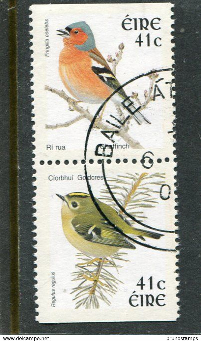 IRELAND/EIRE - 2002  41c  BIRDS  PAIR  EX BOOKLET  FINE USED - Usati