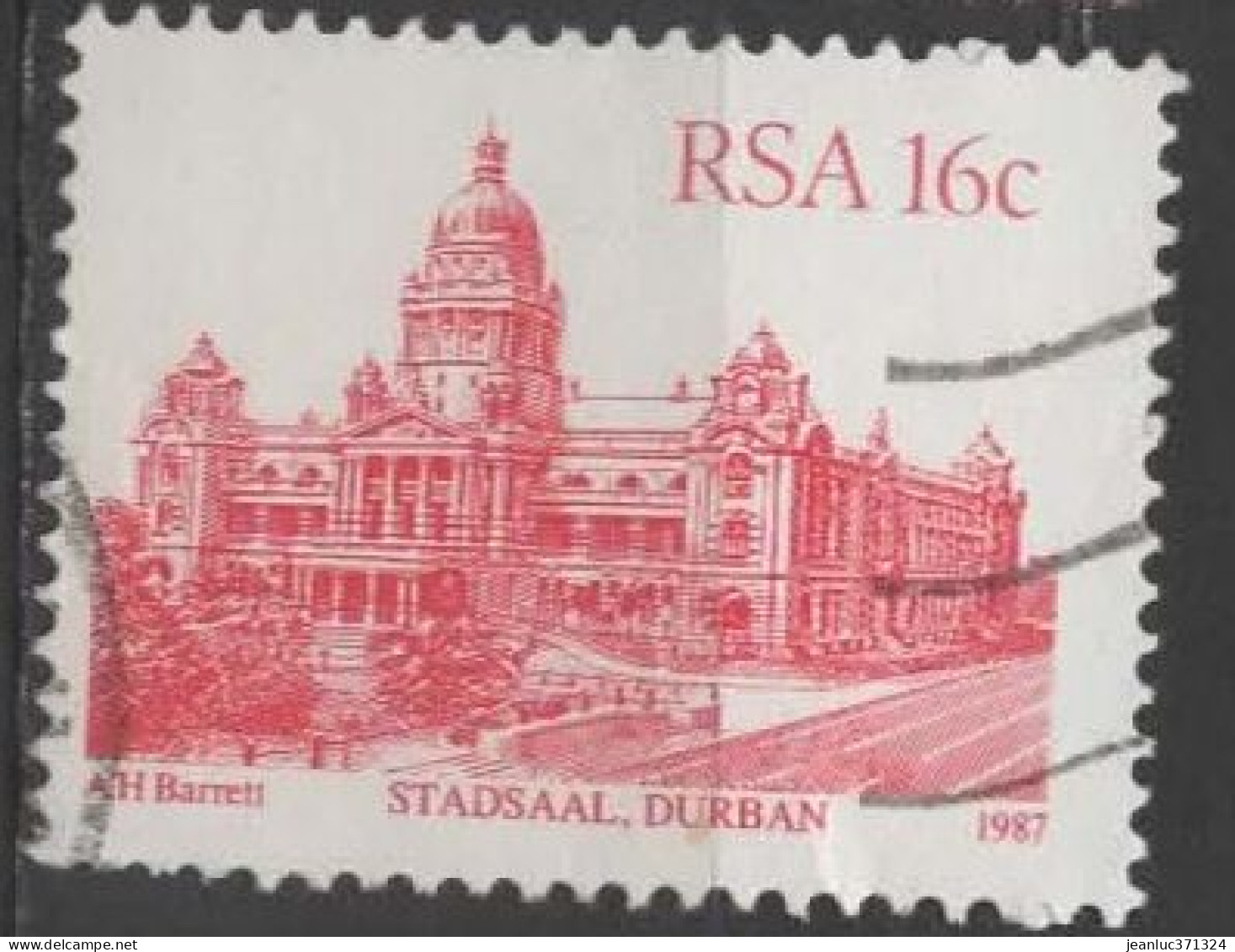 AFRIQUE DU SUD N° 622 Y&T O 1987 Stadsaal Durban - Used Stamps