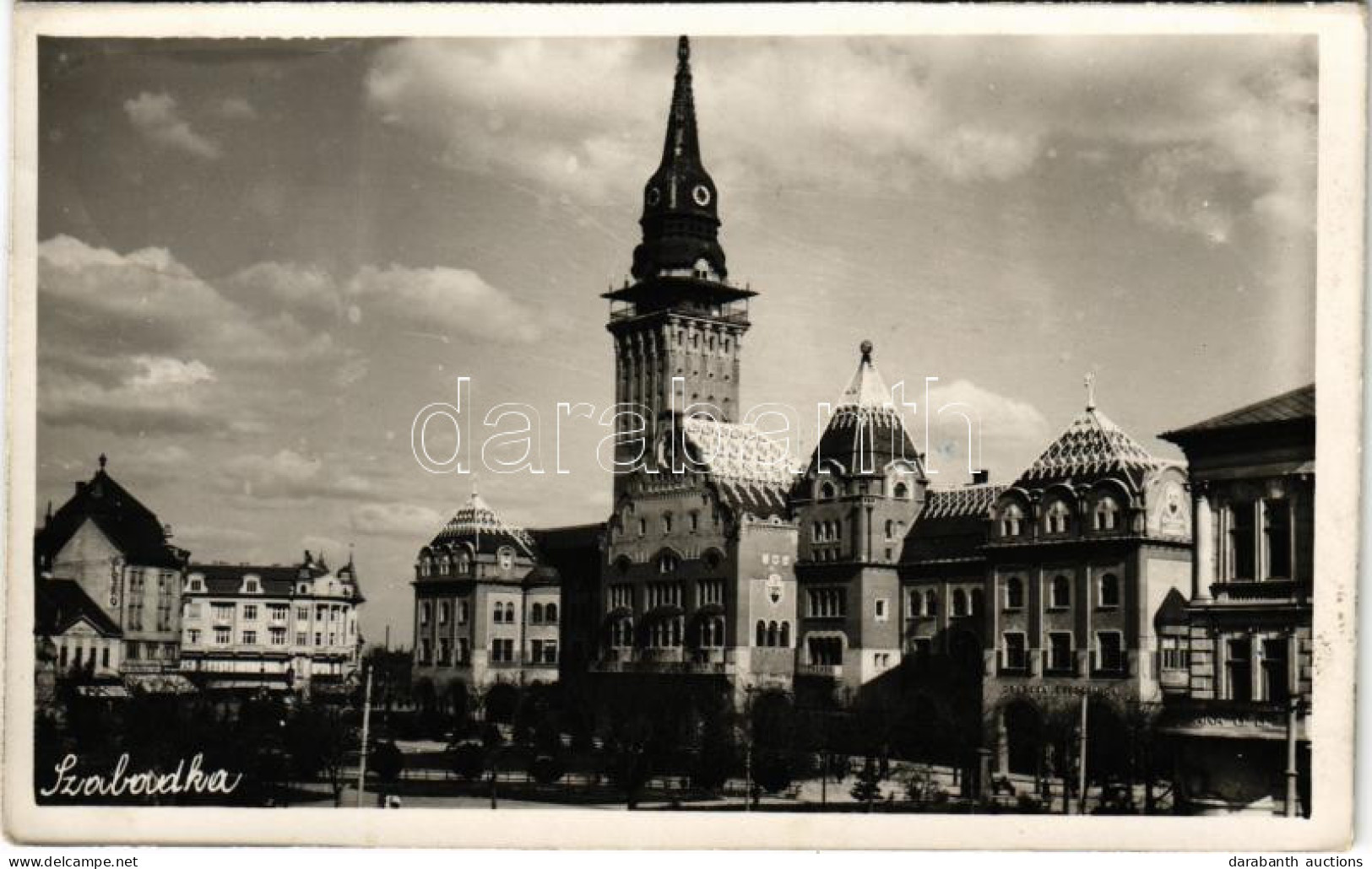 T2 1941 Szabadka, Subotica; Városház / Town Hall. Photo - Unclassified