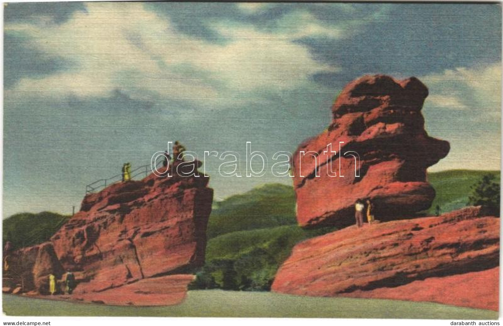 ** T1/T2 Colorado, Pikes Peak Region, North Vista Of The Balanced And Steamboat Rocks In The Garden Of The Gods - Non Classificati