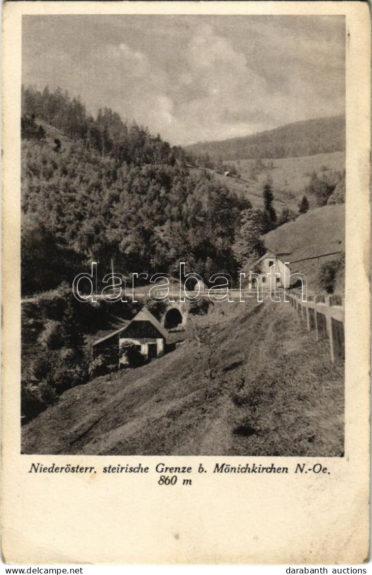 ** T2/T3 Mönichkirchen, Niederösterr. Steirische Grenze / Border (EB) - Zonder Classificatie