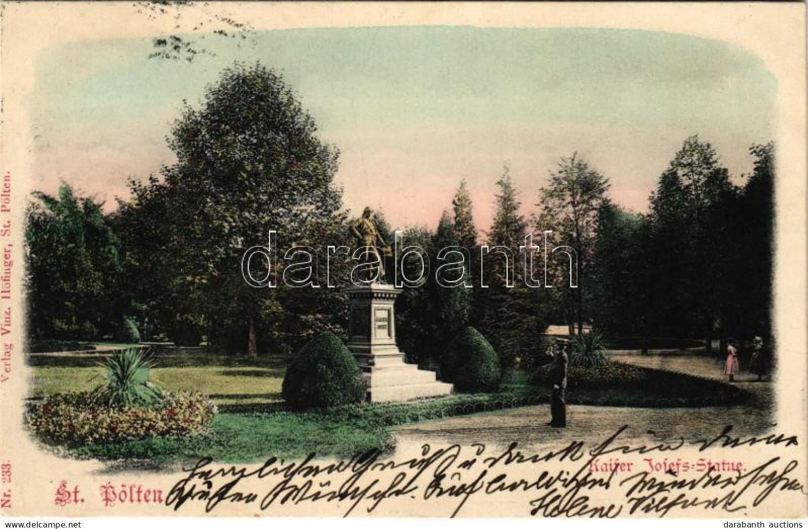 T2 1902 St. Pölten, Kaiser Josefs Statue - Non Classés