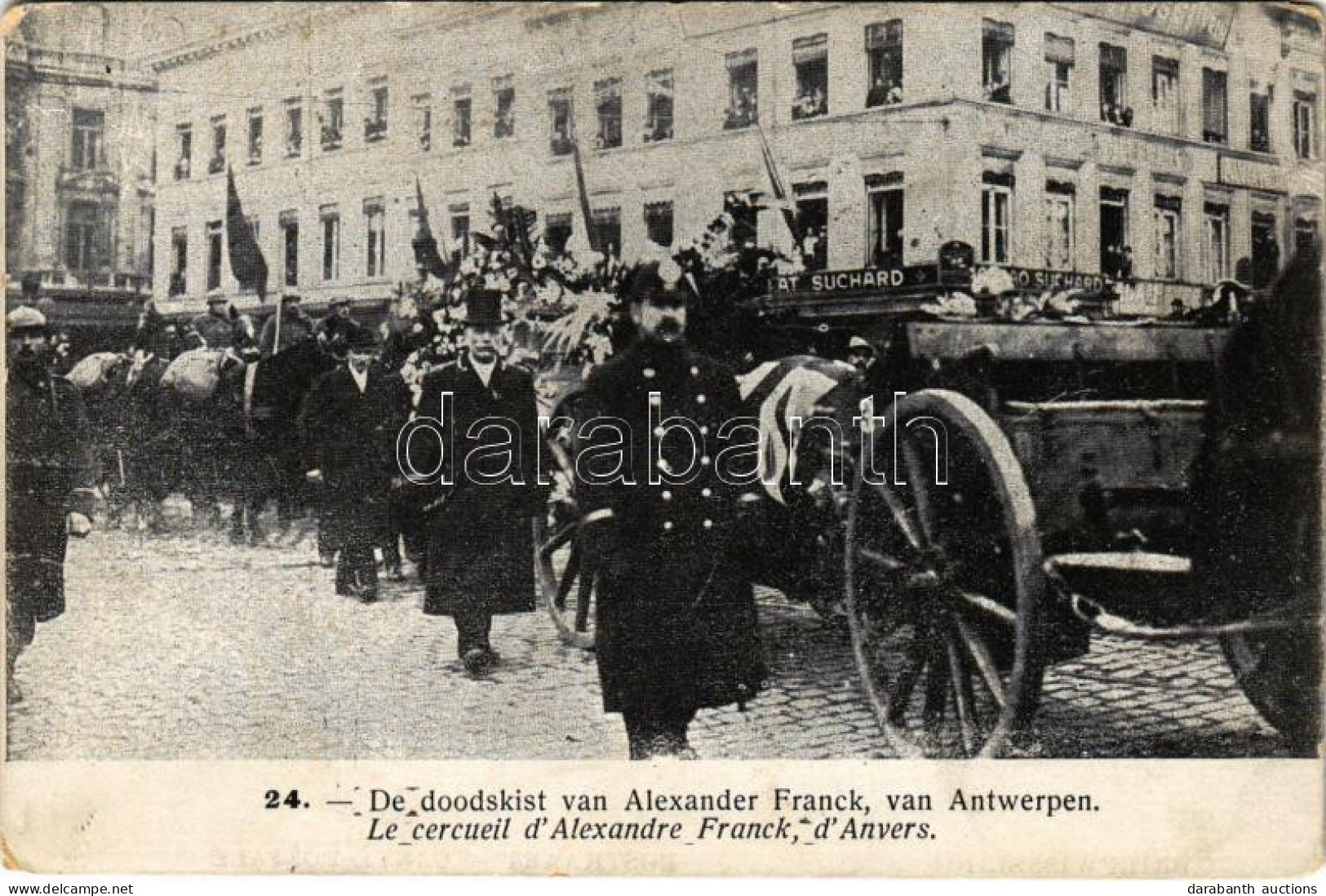 * T4 Antwerpen, Anvers; De Doodskist Van Alexander Franck Van Antwerpen / Coffin Of Alexander Franck (EM) - Sin Clasificación