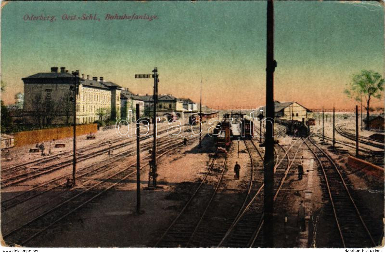 * T3 Bohumín, Oderberg; Bahnhofanlage / Railway Station, Train (Rb) - Ohne Zuordnung