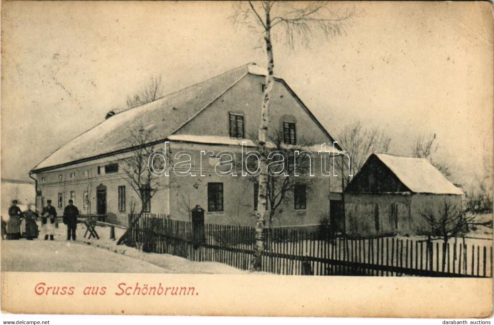 T2/T3 1912 Jedlová, Schönbrunn; In Winter (EK) - Sin Clasificación