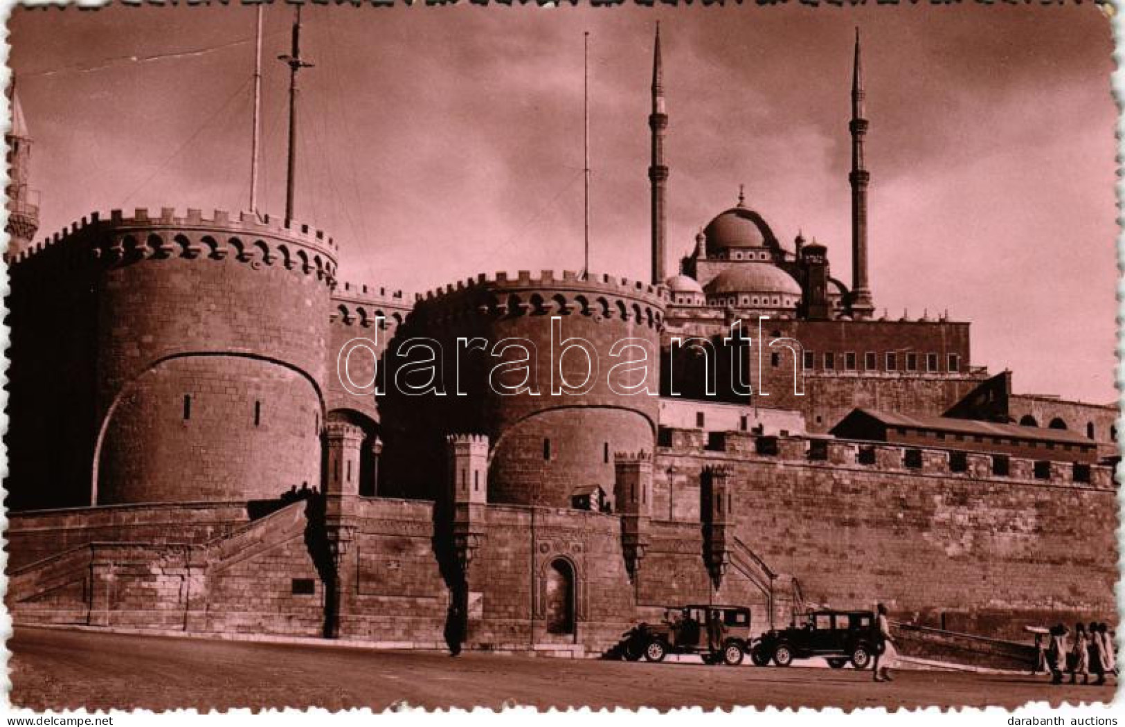 T3 1951 Cairo, La Citadelle / The Citadel, Automobiles (EB) - Ohne Zuordnung