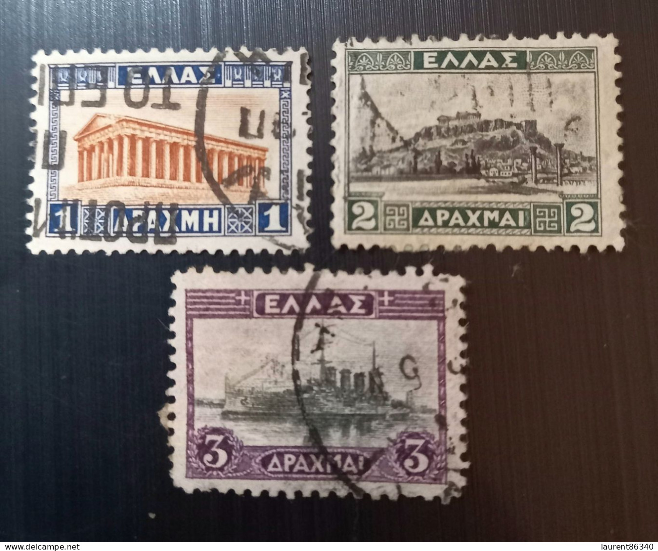 Grèce 1927 New Daily Stamps – Perforation: 12½ X 13½ Lot 2 - Gebruikt