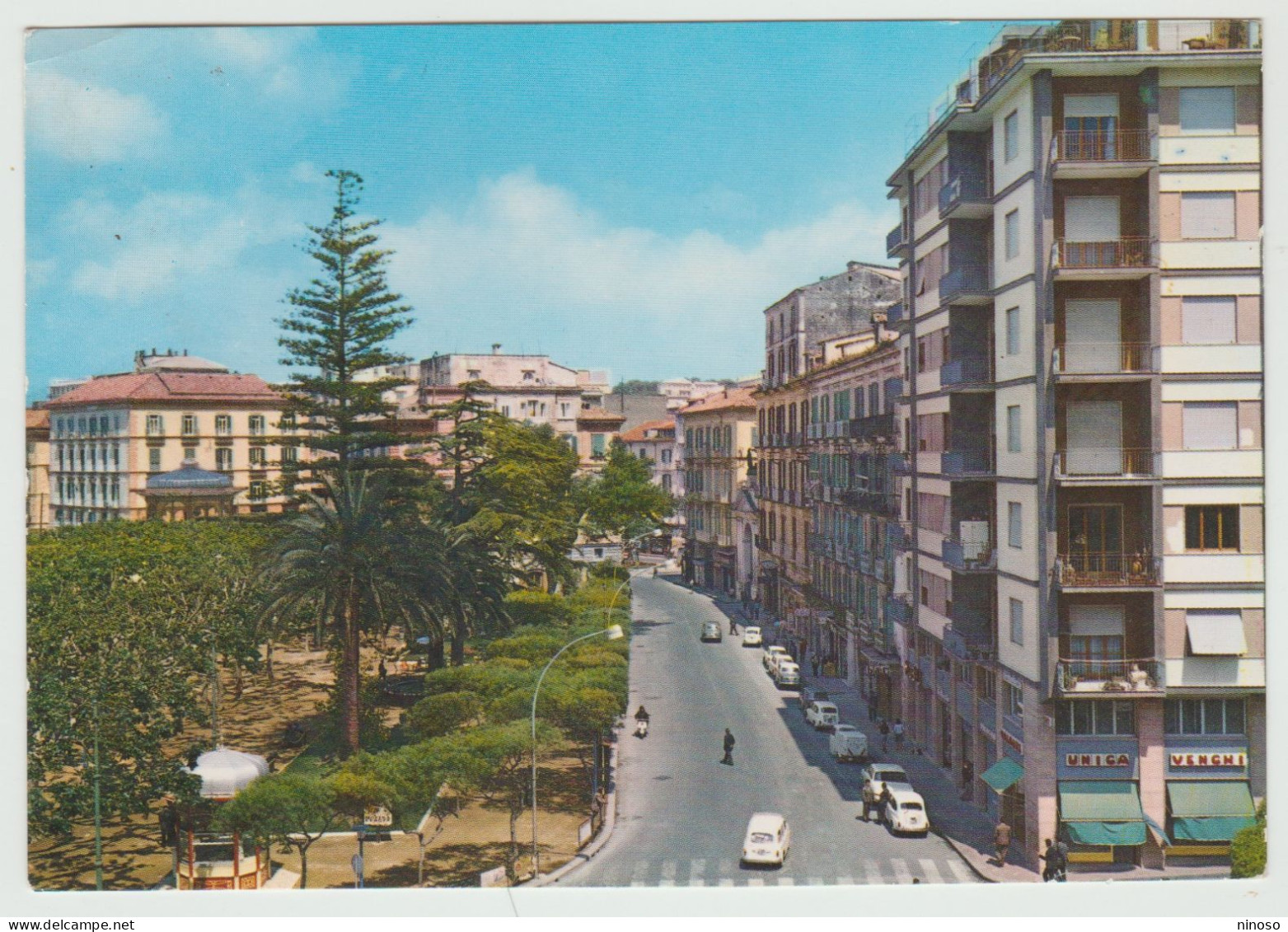 ITALY ITALIA ITALIEN CARTOLINA VIAGGIATA NEL 1965 - CASTELLAMMARE DI STABIA - VIA MAZZINI - Castellammare Di Stabia