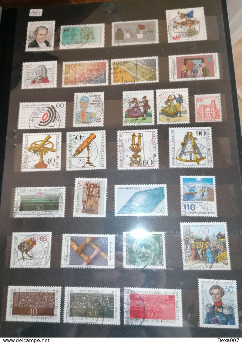 Germany, big album full of stamps and blocks