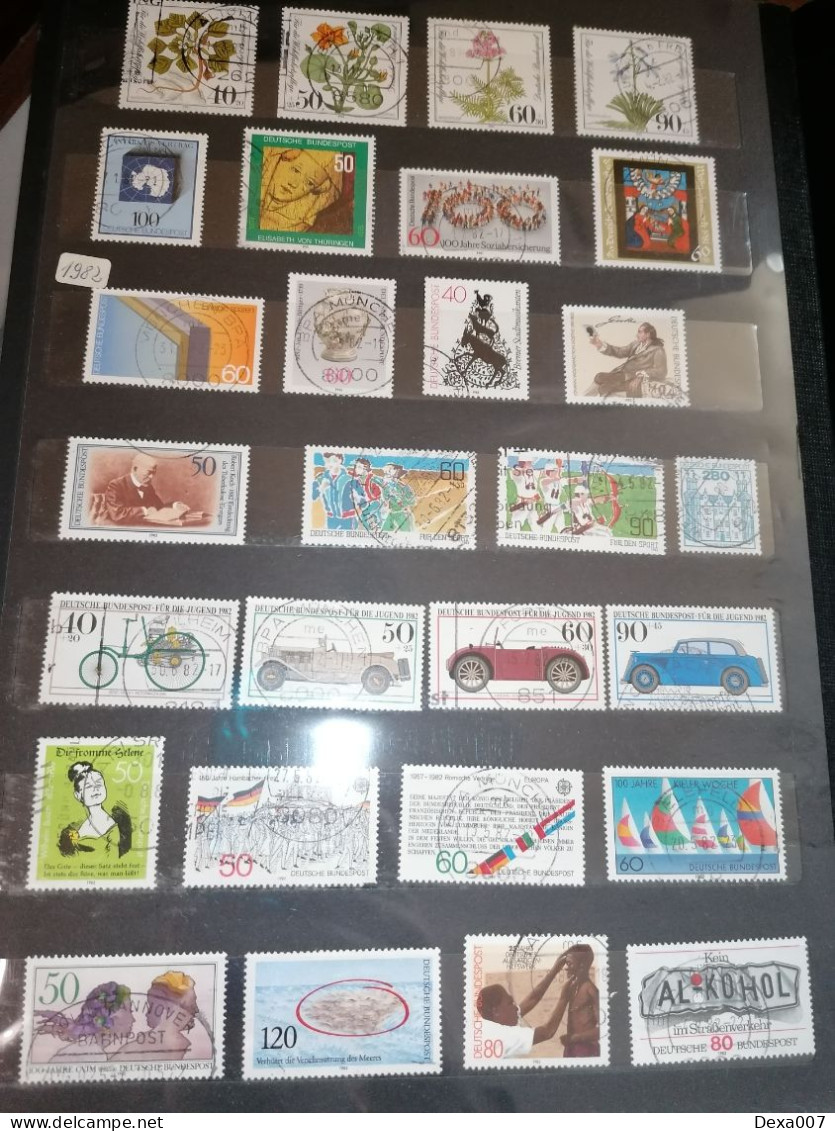 Germany, big album full of stamps and blocks