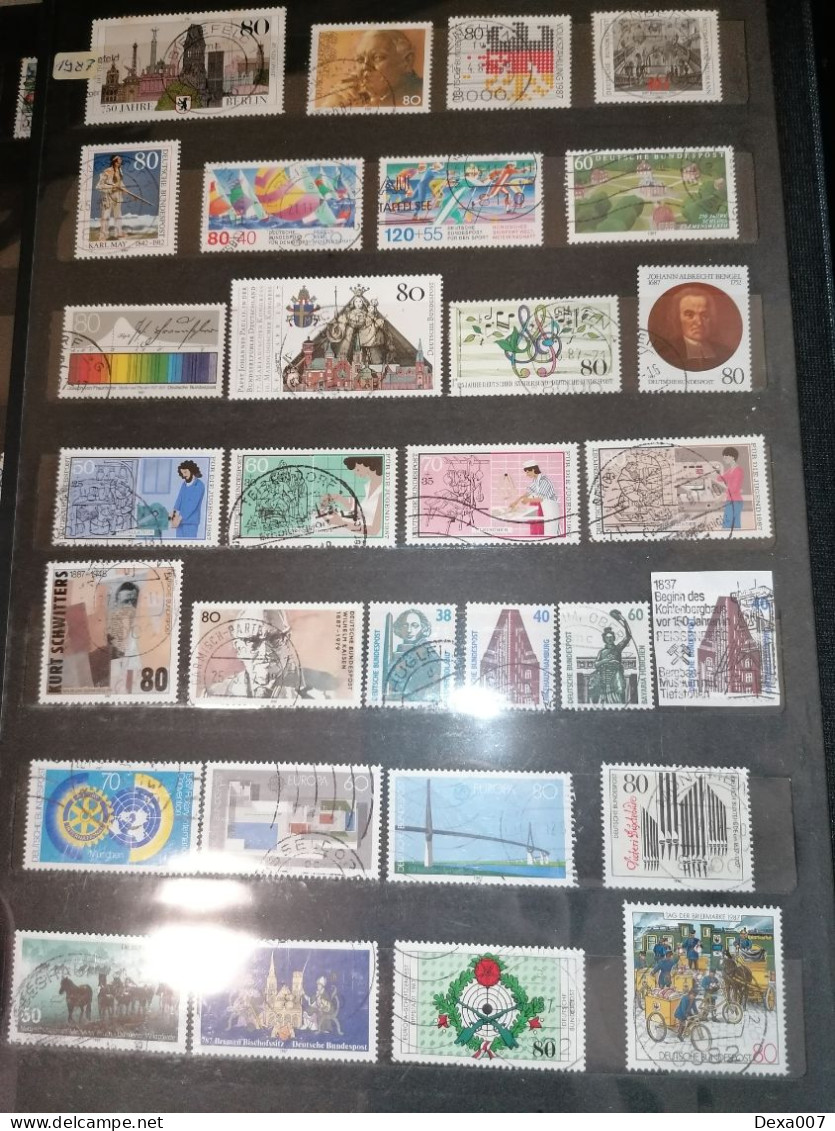 Germany, big album full of stamps and blocks