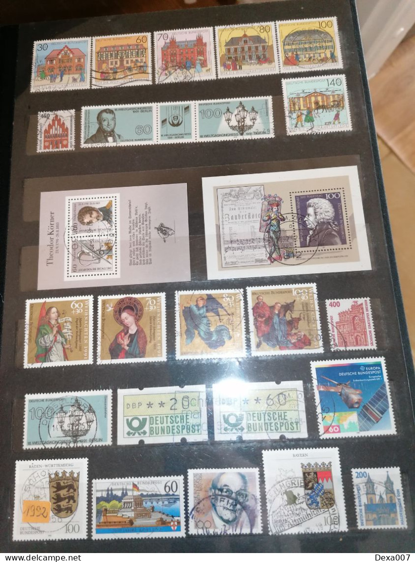Germany, big album full of stamps and blocks
