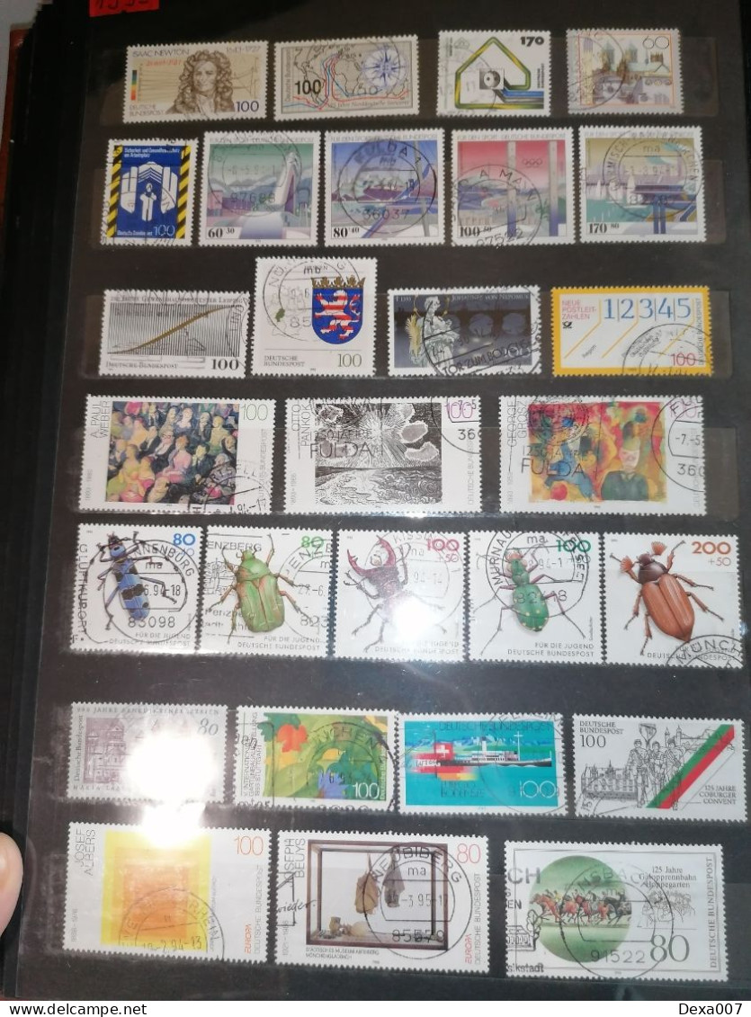 Germany, big album full of stamps and blocks