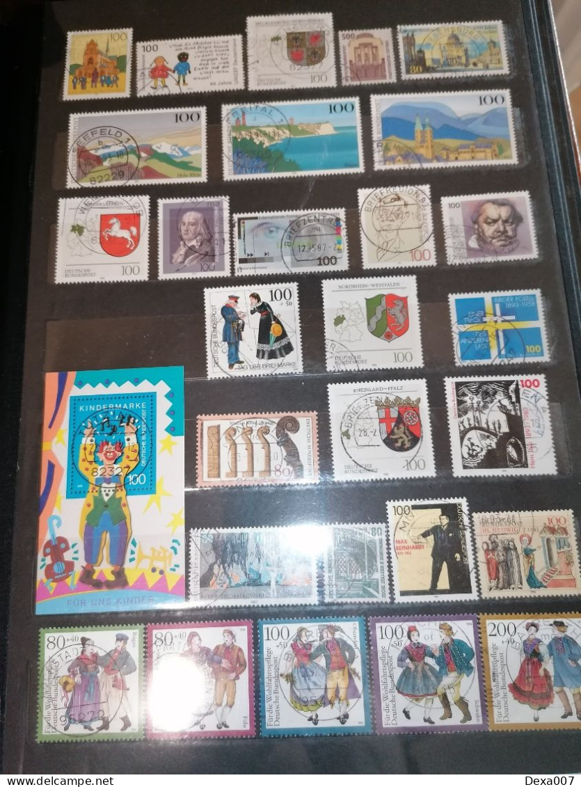 Germany, big album full of stamps and blocks