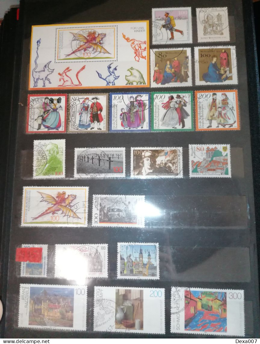 Germany, big album full of stamps and blocks