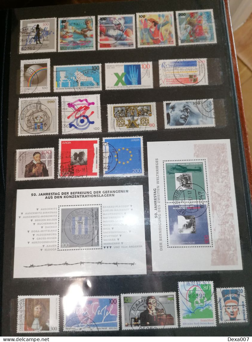 Germany, big album full of stamps and blocks