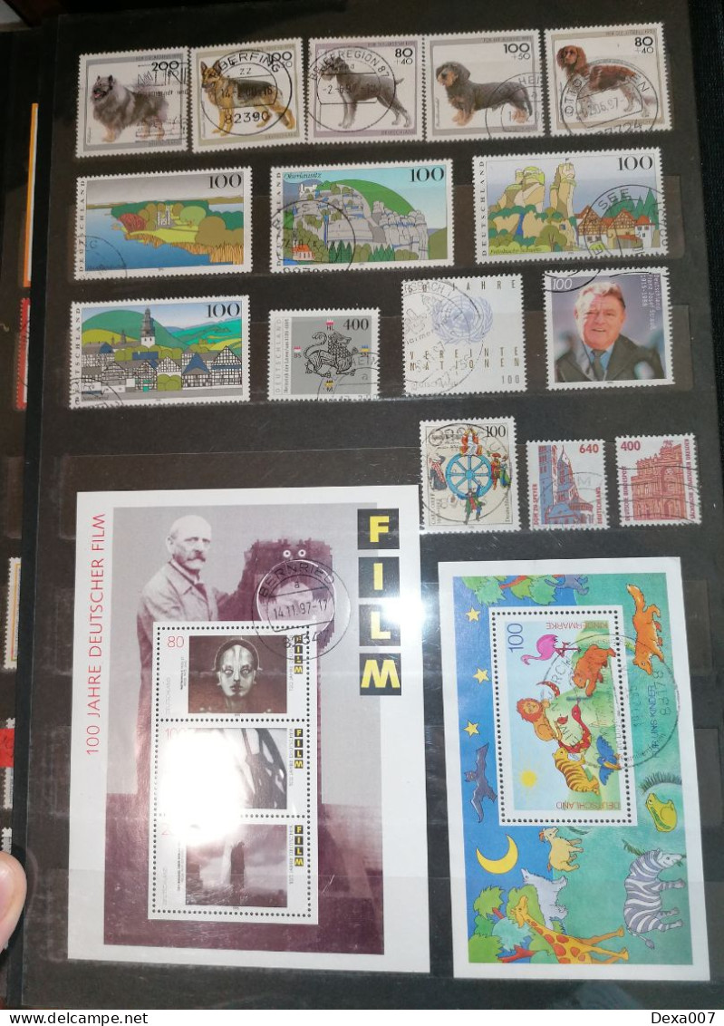 Germany, big album full of stamps and blocks