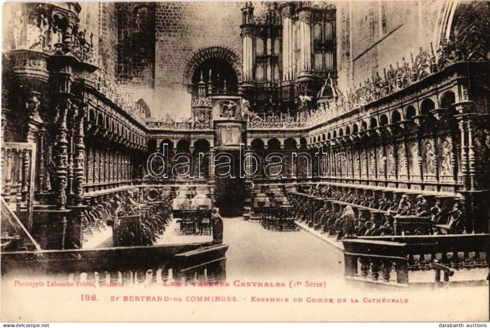 ** T2/T3 St-Bertrand-de-Comminges, Les Pyrénées Centrales, Ensemble Du Cheur De La Cathédrale / Cathedral Interior (fa) - Non Classés