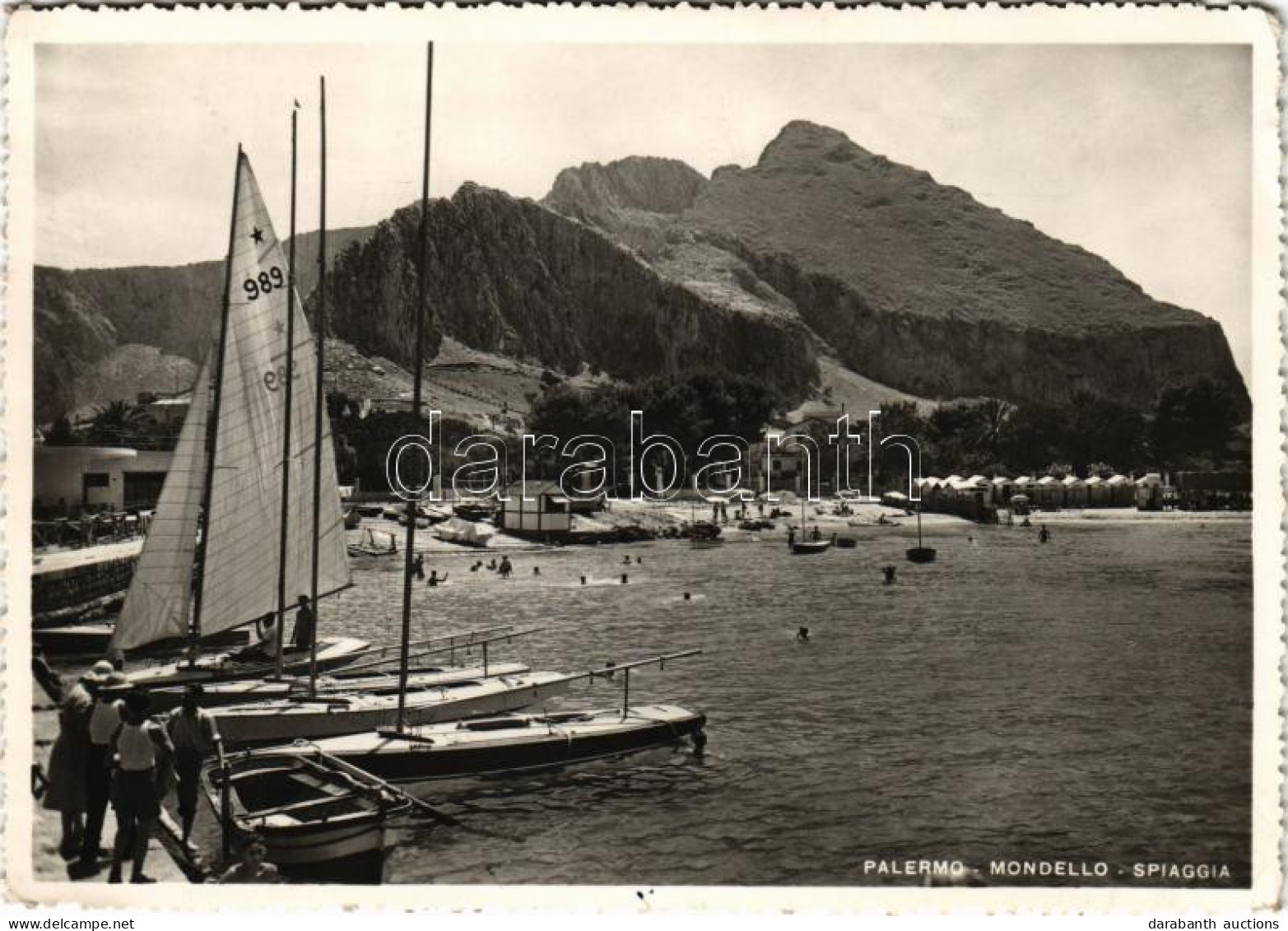 T3 Palermo, Mondello Spiaggia / Beach, Bathers (EB) - Unclassified