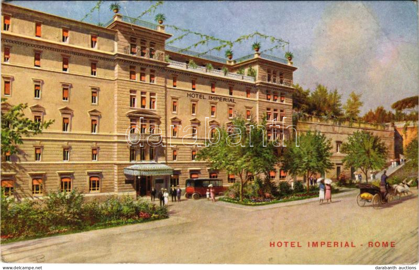 * T3 1926 Roma, Rome; Hotel Imperial (EB) - Ohne Zuordnung