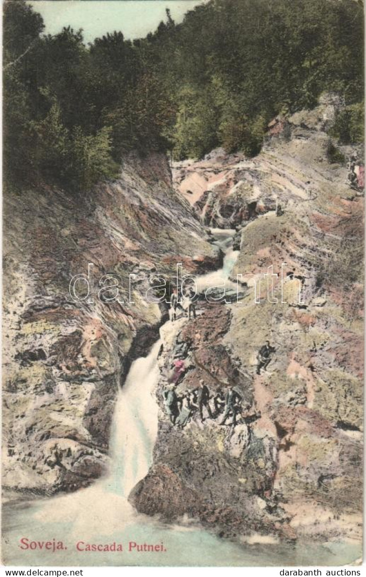 T3 1908 Soveja, Szovezsa; Cascada Putnei / Vízesés / Waterfall (EB) - Sin Clasificación