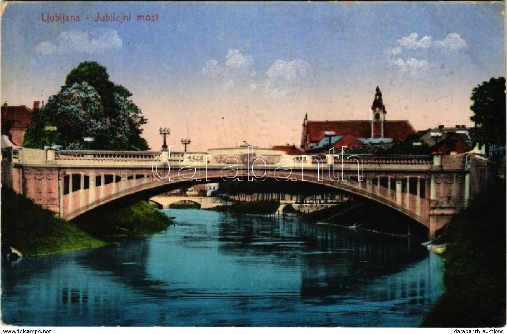 T2/T3 1916 Ljubljana, Laibach; Jubilejni Most / Bridge (EK) - Sin Clasificación