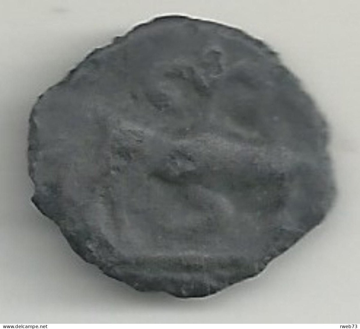 GAULOISE - HAUTE SEINE - Potin Au Taureau Et Au Lis - B/TB - Keltische Münzen