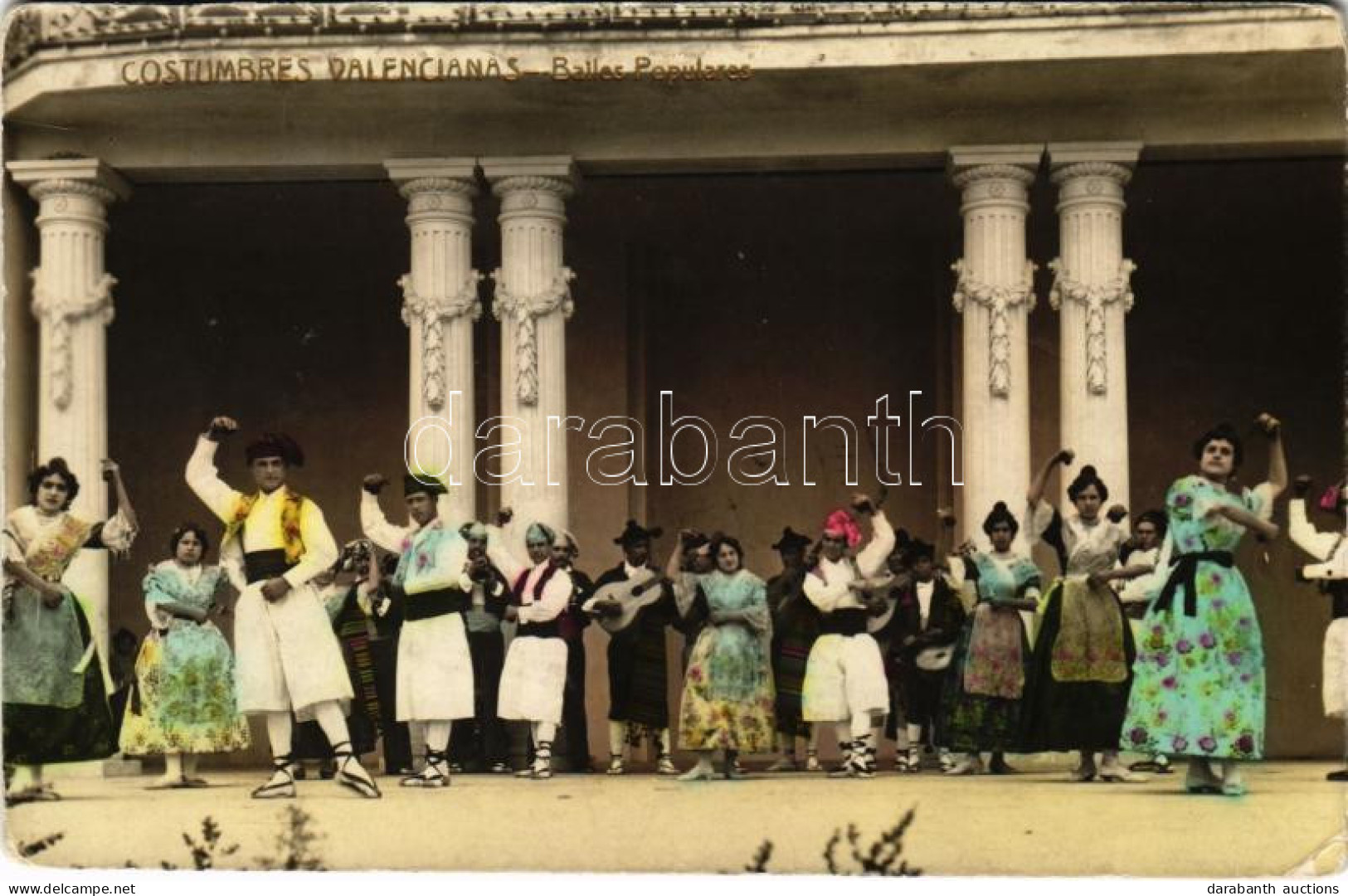 * T2/T3 1914 Costumbres Valencianas. Bailes Populares / Spanish Folklore, Popular Dance (EK) - Ohne Zuordnung