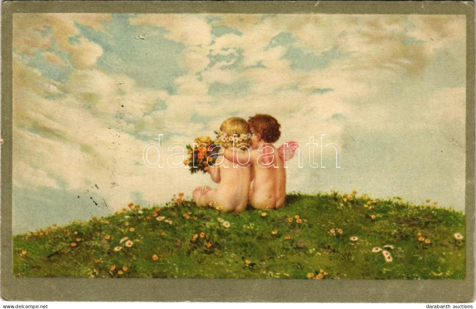 ** T4 Children Art Postcard. M. Munk Wien Nr. 1173. (b) - Non Classés