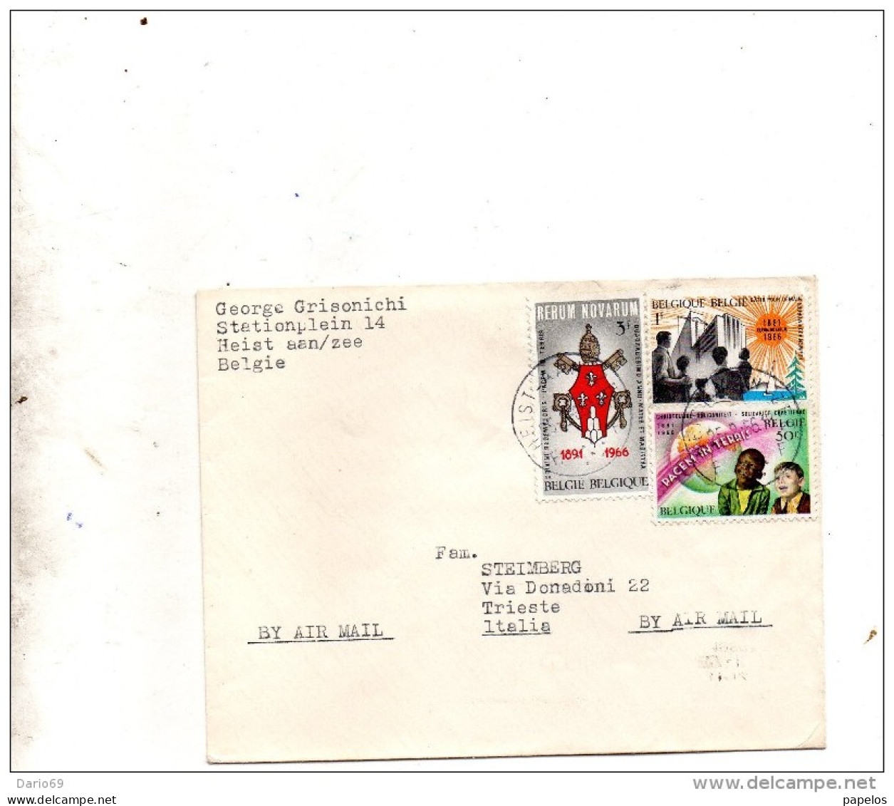 1966 LETTERA - Briefe U. Dokumente