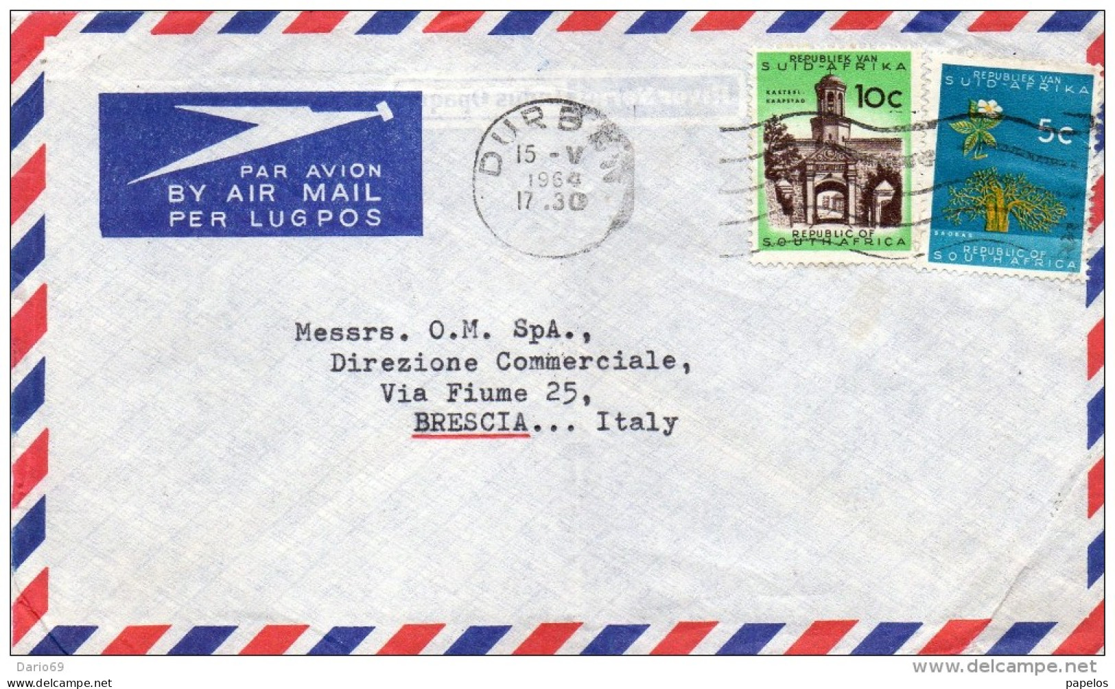 1964  LETTERA - Covers & Documents