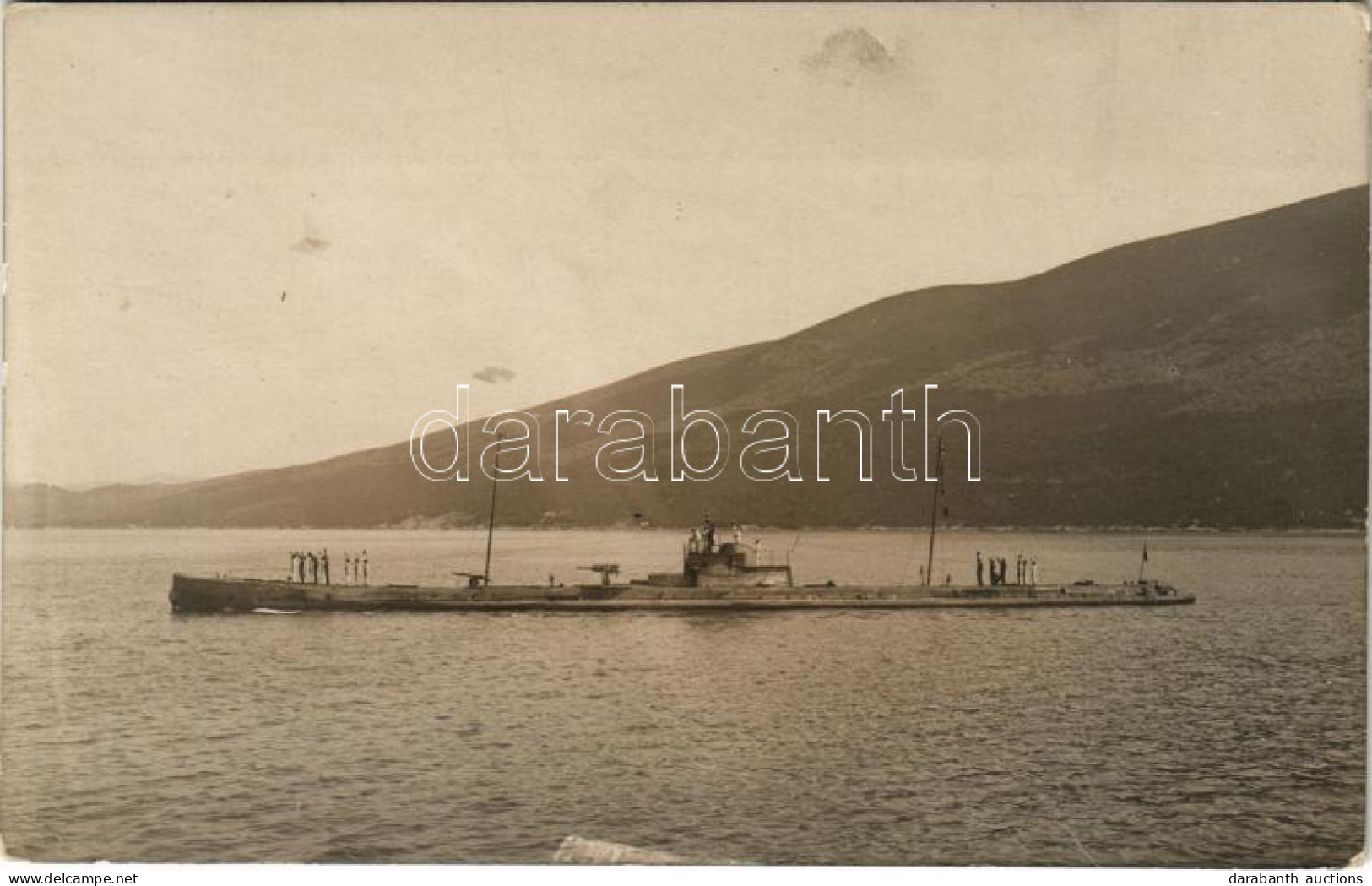 * T1/T2 S.M. U-XXXVIII Osztrák-magyar Tengeralattjáró / K.u.k. Kriegsmarine Unterseeboot XXXVIII / Austro-Hungarian Navy - Unclassified