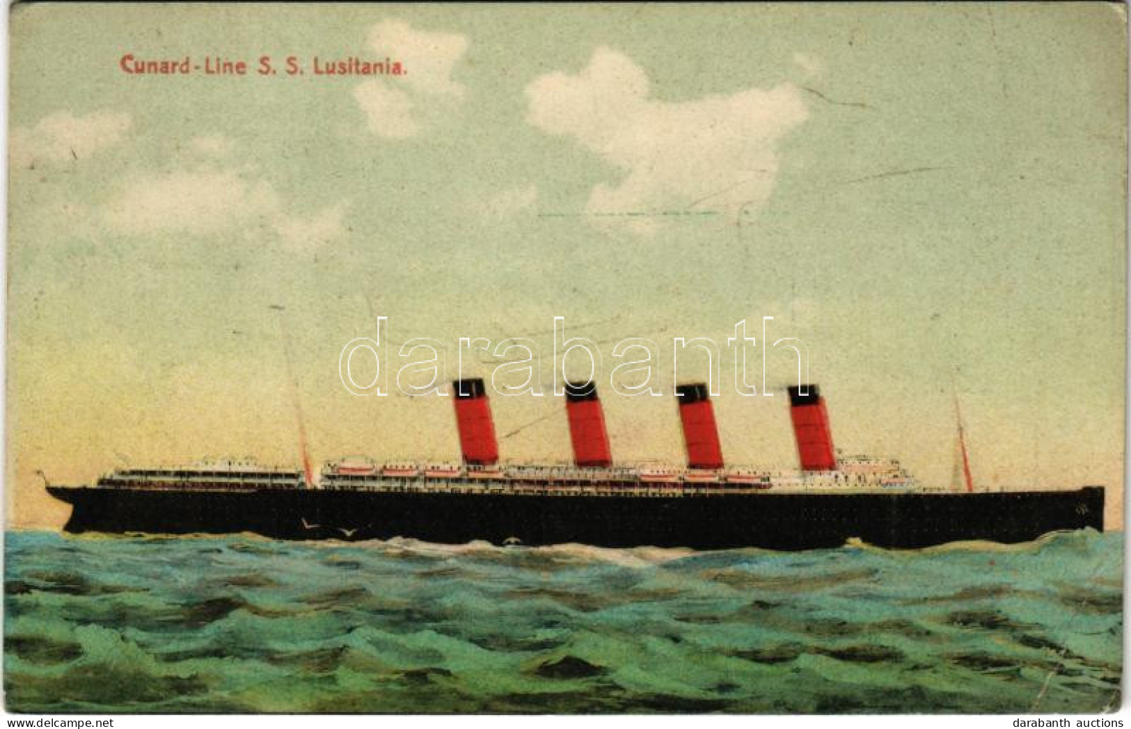 ** T3 Cunard Line SS Lusitania (EB) - Non Classificati