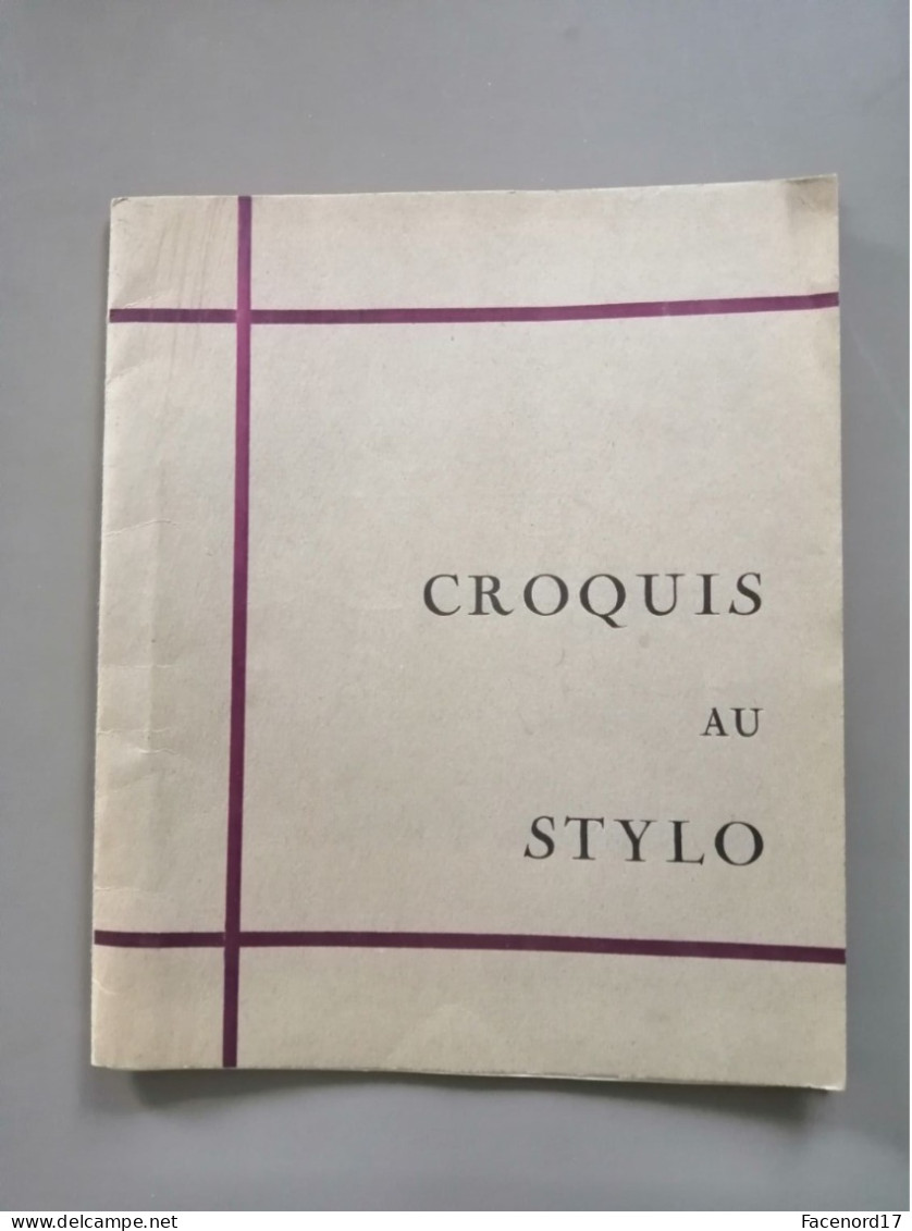 Croquis Au Stylo Poèmes De Alexis Vincent Avec 2 Dédicaces  1929  Rare - Französische Autoren