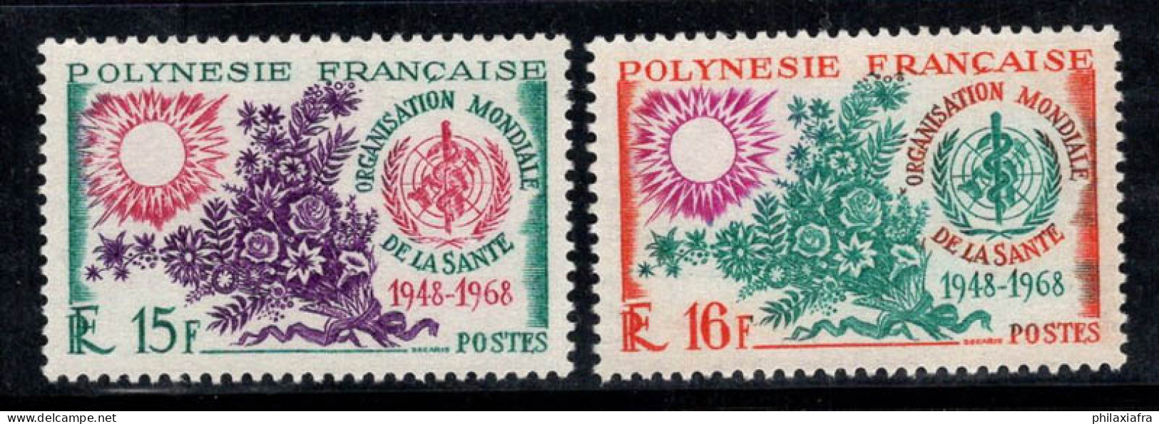 Polynésie Française 1968 Yv. 60-61 Neuf ** 100% QUI - Nuevos