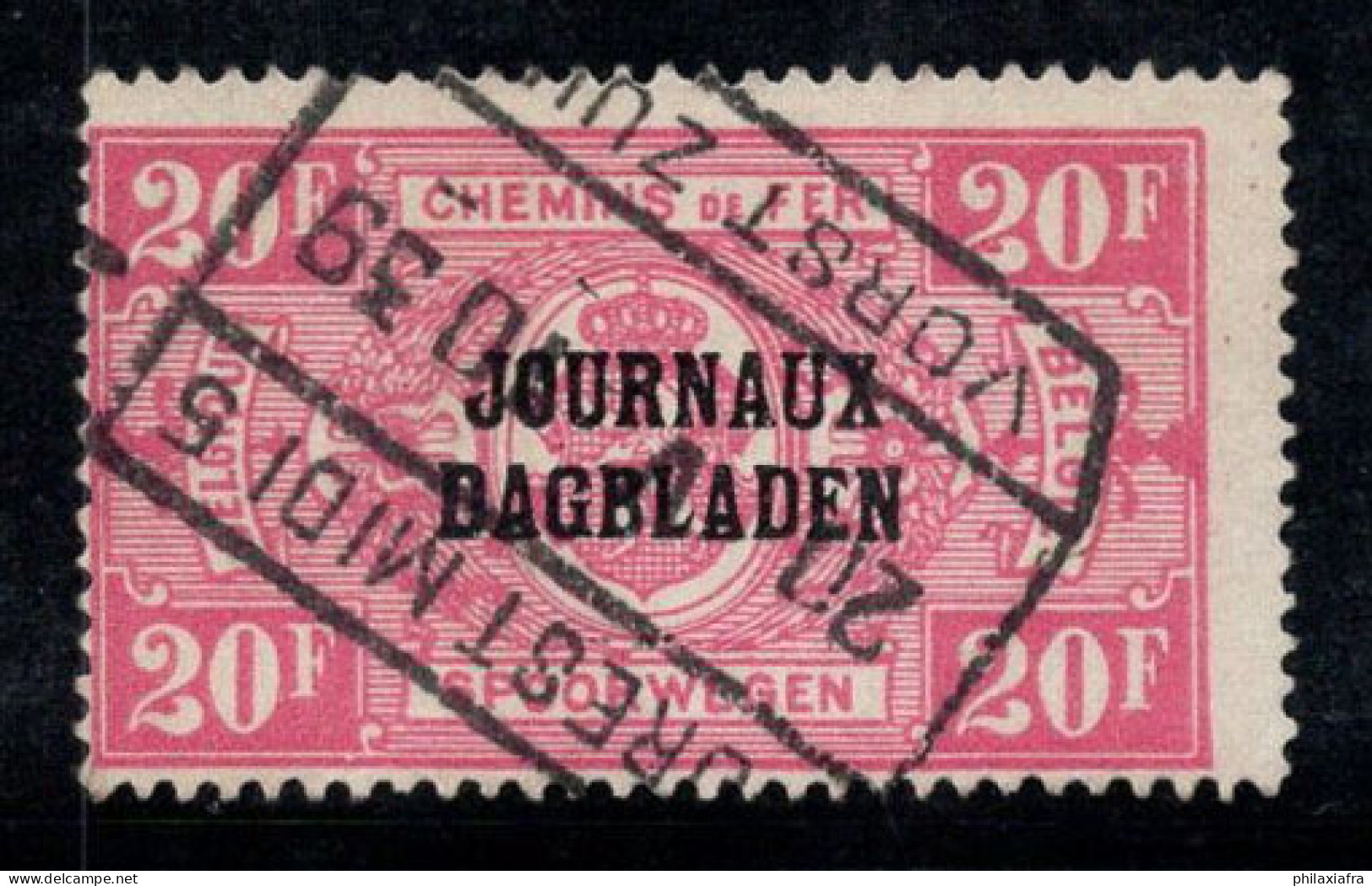 Belgique 1929 Mi. 41 Oblitéré 100% Journaux, 20 Fr - Newspaper [JO]